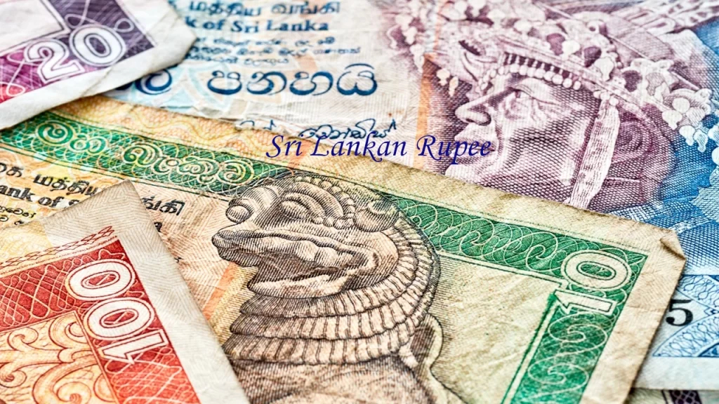 Close-up of Sri Lankan Rupee banknotes showing currency denominations relevant to Sri Lanka Visa fee costs for Indian travelers