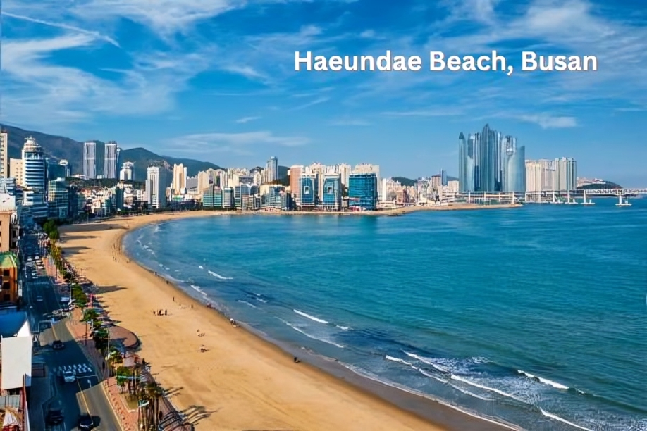 Places to visit in South Korea – Haeundae Beach in Busan