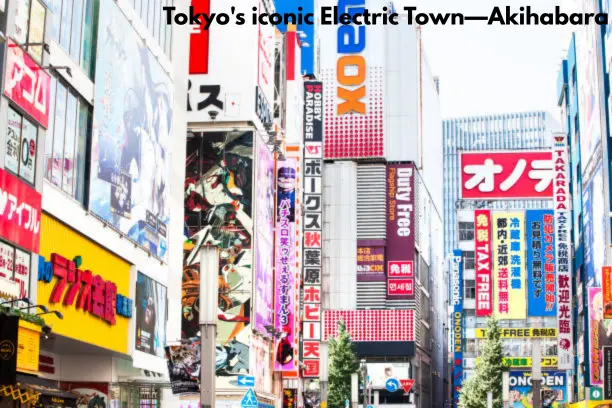 icon electric town akihabara tokyo tourist places