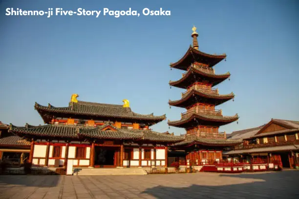 Osaka tourist places Shitennoji temple