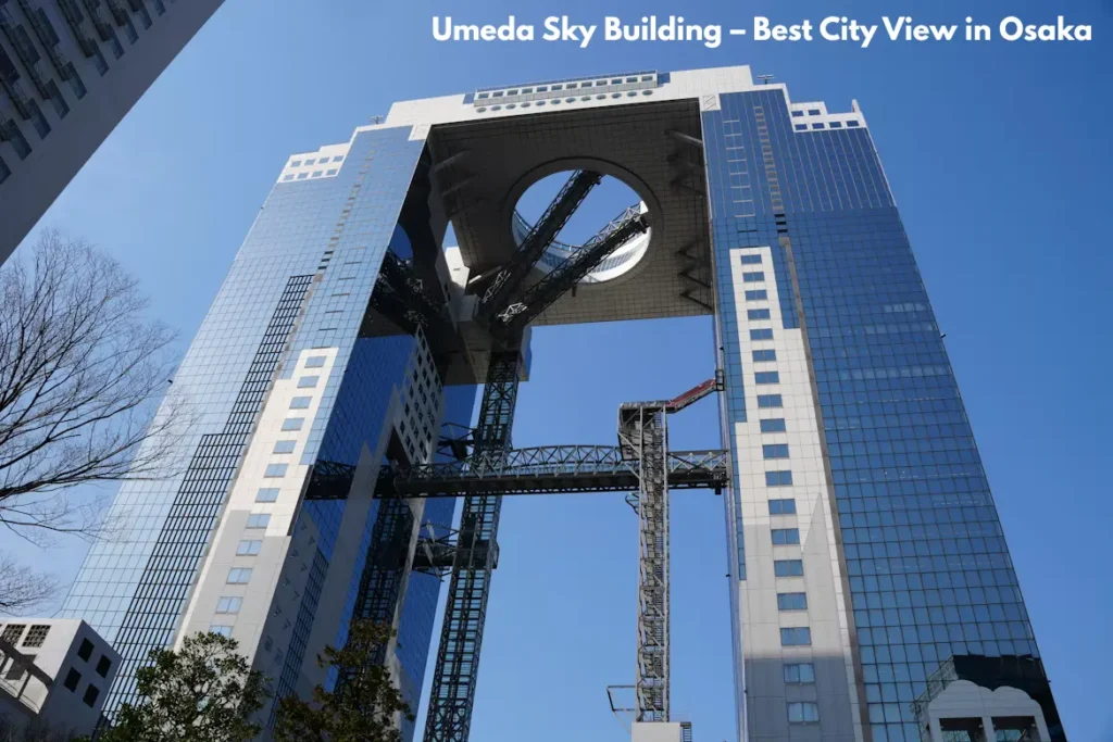 Osaka tourist places Umeda Sky Building city view
