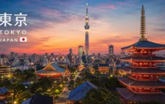 Top Tokyo tourist places including iconic landmarks and vibrant cityscape