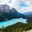 Banff National Park travel guide scenic turquoise lake and mountain landscape